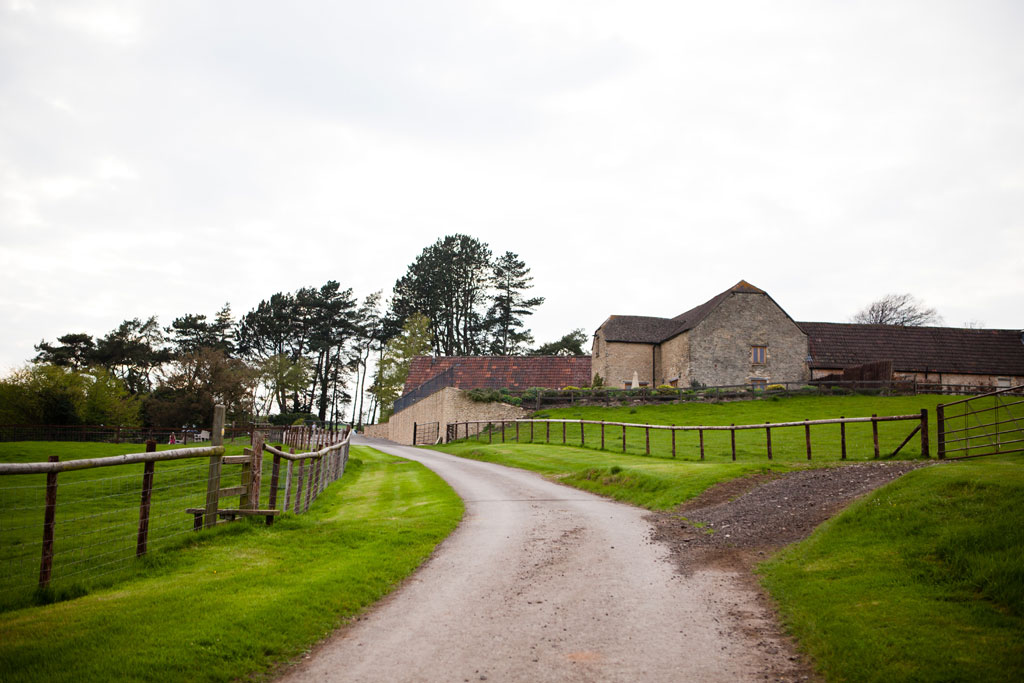 The barn is a great neutral base for any wedding colour scheme and the staff